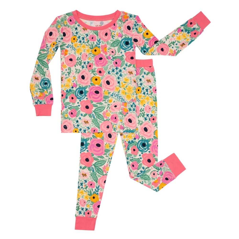 Little Sleepies Secret Garden Two-Piece Pajama Set